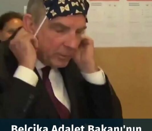Επικό! Ο αντιπρόεδρος της κυβέρνησης του Βελγίου δεν μπορούσε να βάλει τη μάσκα (vid)